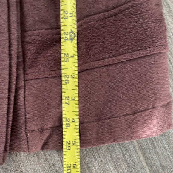 Beyond Yoga Chocolate Brown Swestshirt with Scarf button up jacket XS EUC - Picture 13 of 14